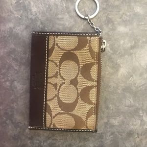 Coach card holder